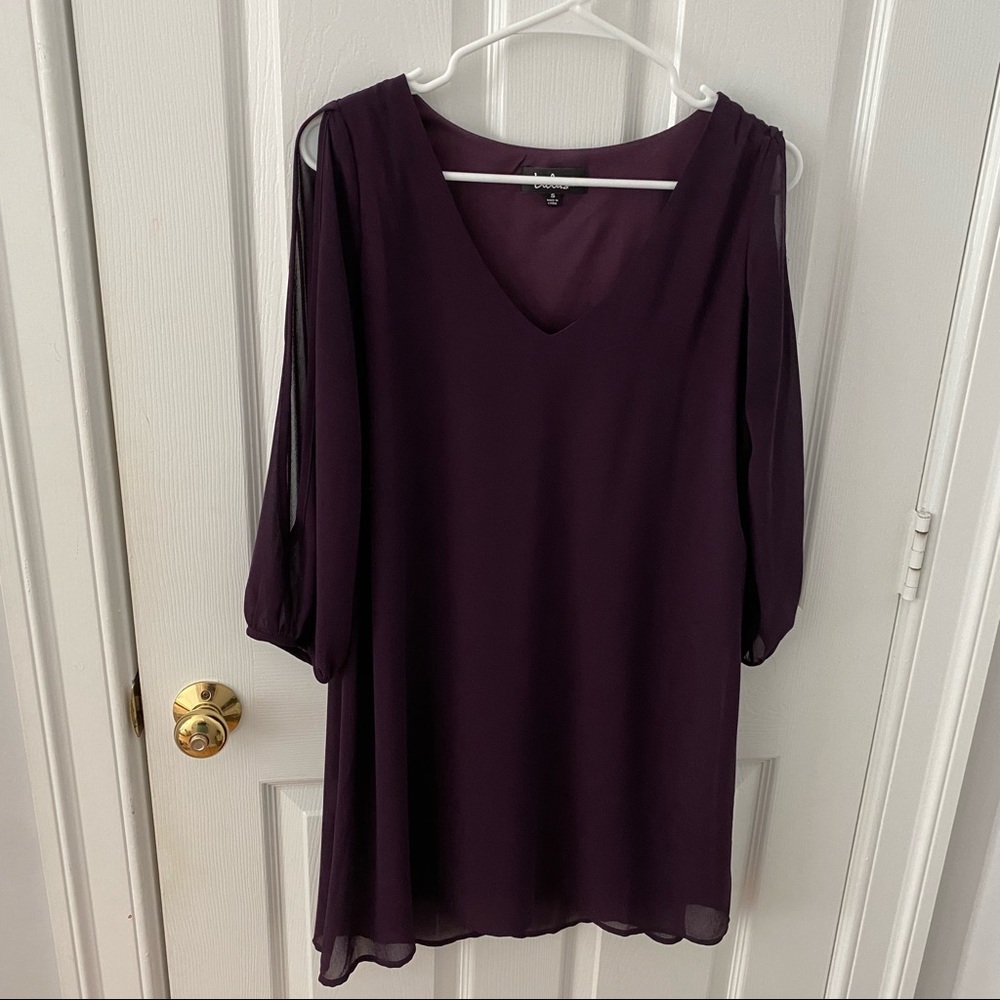 Lulus flowy plum dress, size S